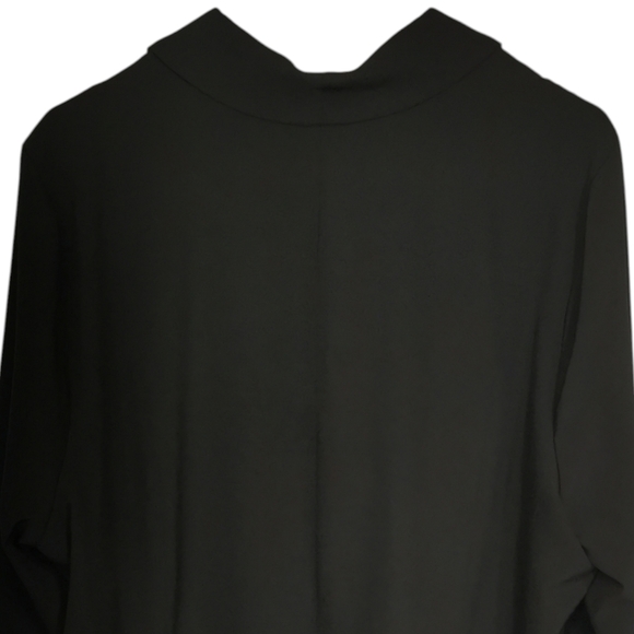 Torrid Black Shawl Collar Open Front Blazer Size 2X - Picture 7 of 11